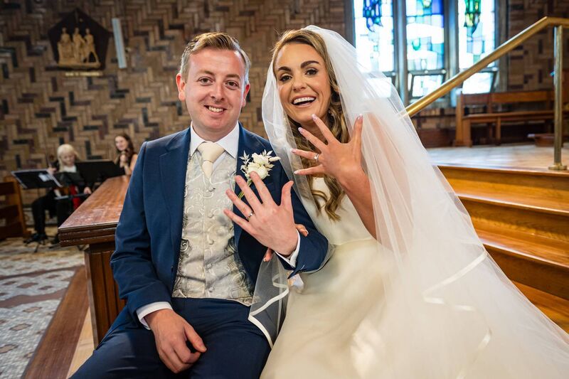 Emma Collins and Martin Kennedy. Pictures: Dermotsullivan.com