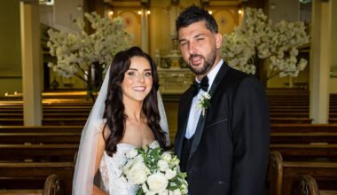 Down Under to West Cork, Katie and Kyle celebrate in style