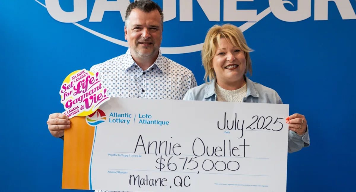 Quebec couple picks $675K lottery lump sum instead of weekly annuity for next 25 years
