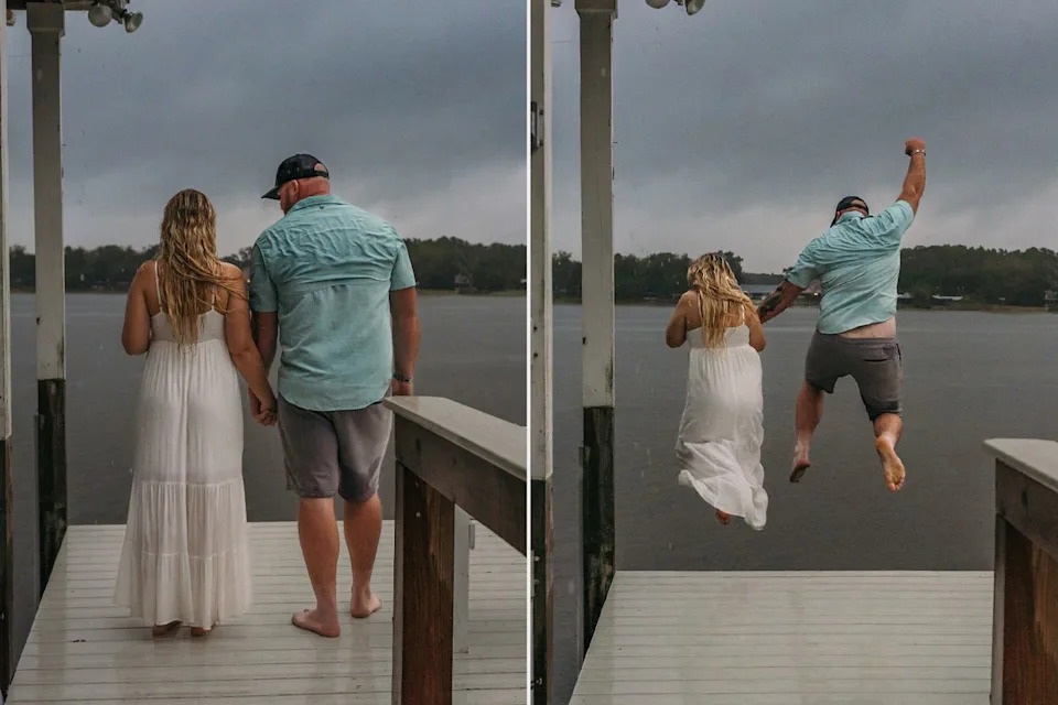 Brooke and Three Photography | Brooke LeVesque Ali Oswalt and David Barrett during their photoshoot with Brooke LeVesque.