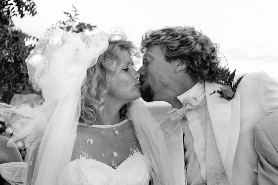 The Virgin Group founder said his wife Joan was his ‘best friend’ and ‘guiding light’ (PA)