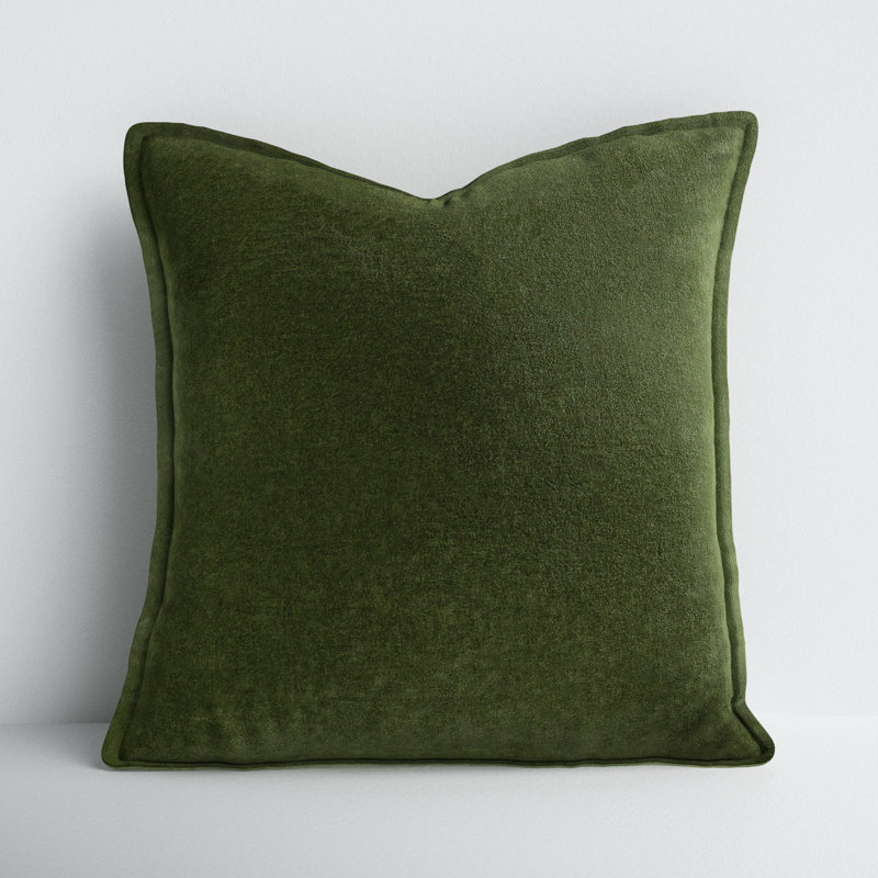 Allmodern Edgar Square 100% Cotton Pillow &amp; Reviews | Wayfair