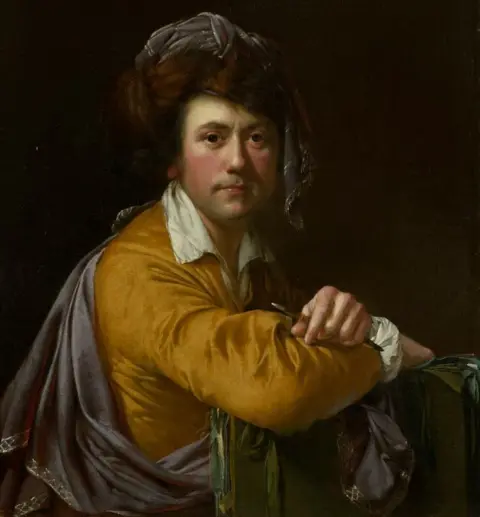 Derby Museums Trust 18th century portrait of Joseph Wright of Derby
