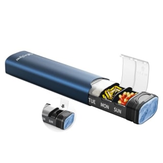 Serfeymi Aluminum Daily Pill Box