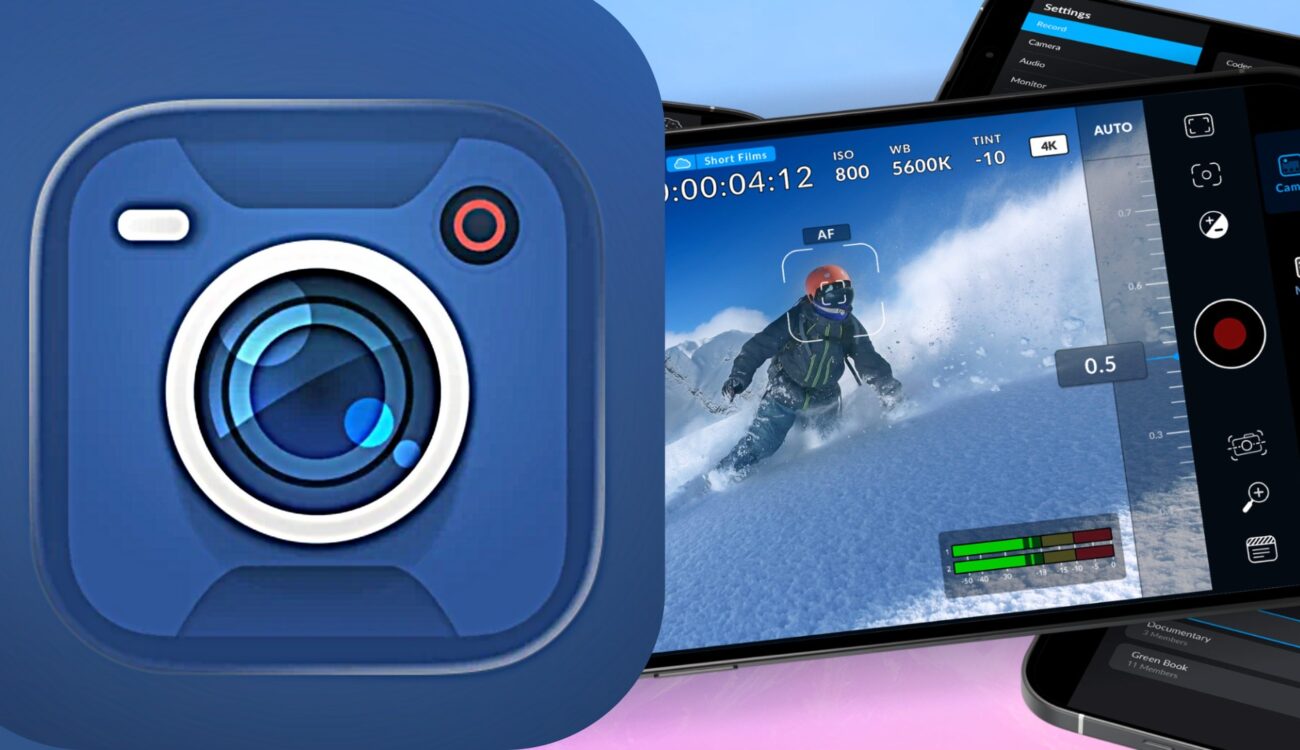 Blackmagic Camera For iOS 3.2 Announced – Live Streaming To YouTube, and More