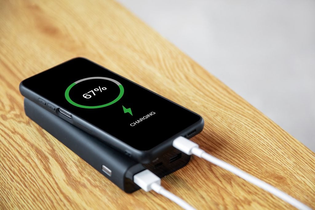 Mobile phone charging
