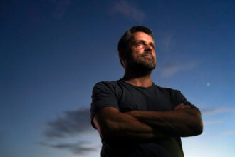 Andrea Crosta, executive director of Earth League International, has been investigating the illegal totoaba trade since 2018 as part of his organization’s Operation Fake Gold. Credit: Carolyn Van Houten/The Washington Post via Getty Images