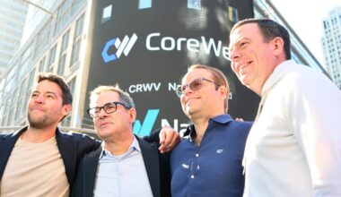 As data-center operator CoreWeave prepares for earnings, stock bears worry its finances are emblematic of an AI bubble