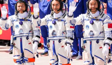 Space junk may have struck a Chinese crew ship in low-Earth orbit