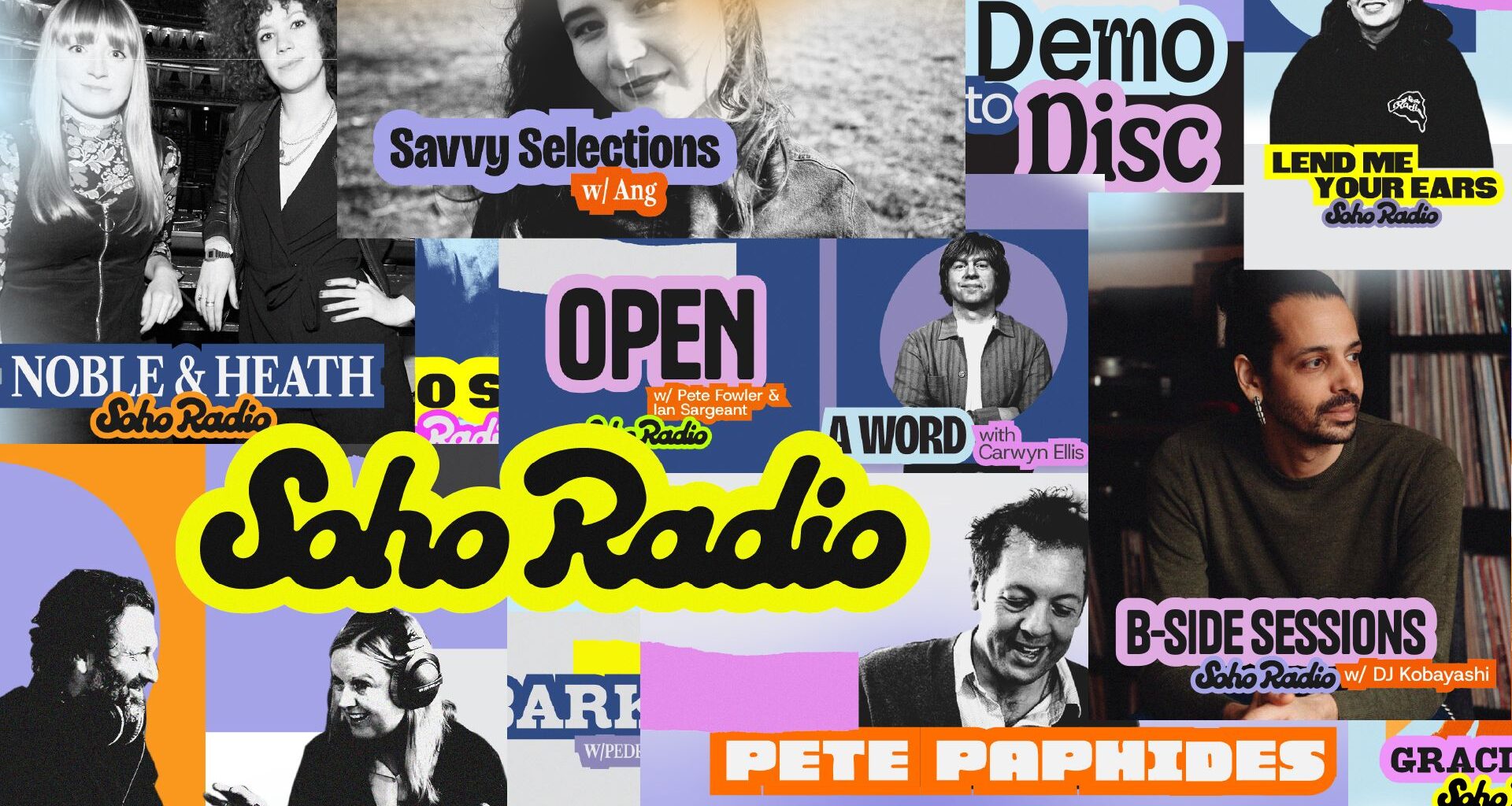 branding for Soho Radio