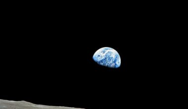 Famous "Earthrise" photograph taken from the Apollo 8 mission. Credit - NASA/Bill Anders