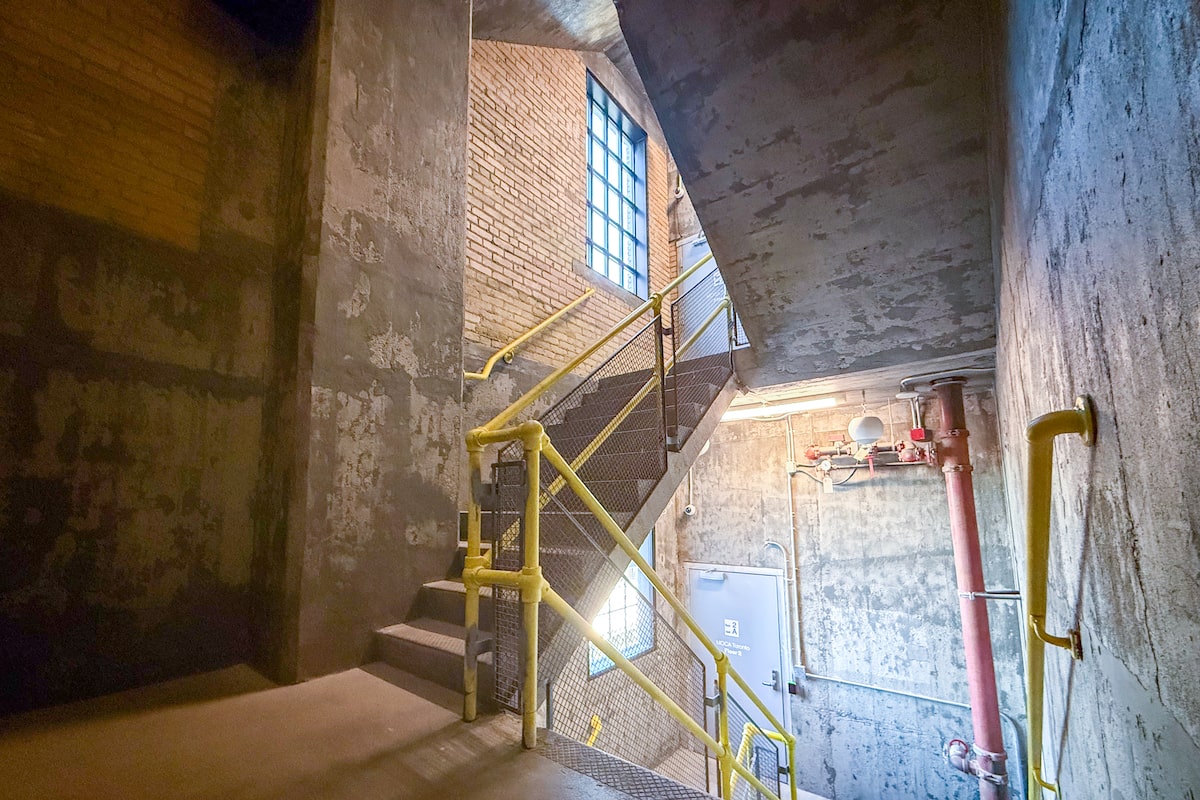MOCA’s new sound installation makes the stairwell part of the exhibition space