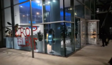 Allianz insurance Dublin headquarters vandalised by pro-Palestine group – The Irish Times