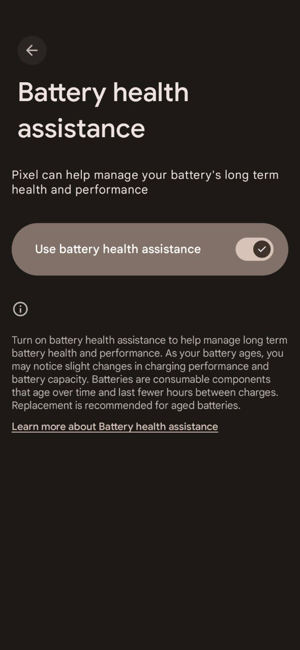 Pixel 7 Pro battery health assistance 2 SaMedeO telegram