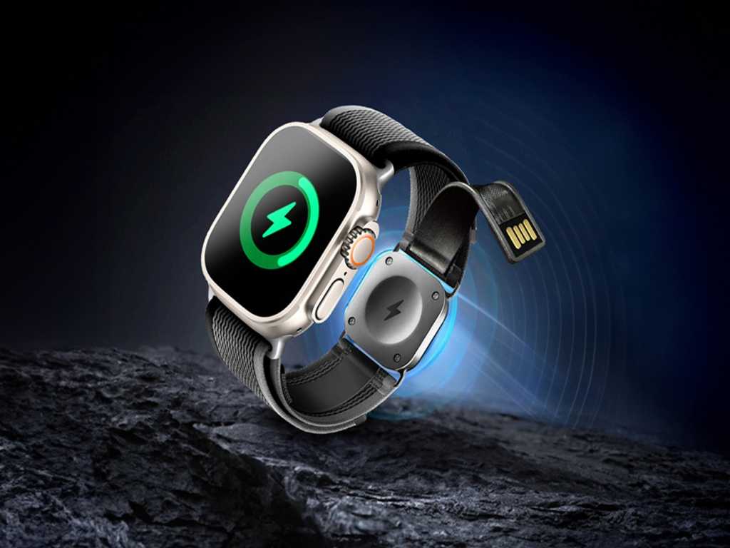 PowerBand: Apple Watch Band with Built-In MagSafe Charger