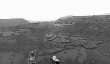 Surface of Venus, as seen by Venera 13. Credit - Venera 13/Don P.Mitchell