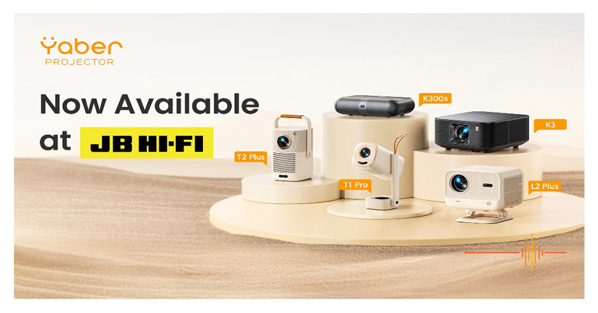 Yaber Projectors Launch in Australia: Now Available at JB Hi-Fi