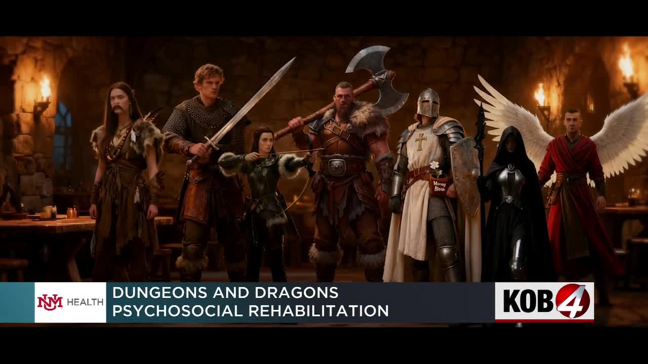 Boosting mental health with Dungeons and Dragons | Healthy Living with UNM Health
