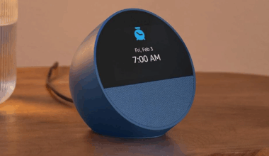 The Echo Spot smart alarm clock drops to $50