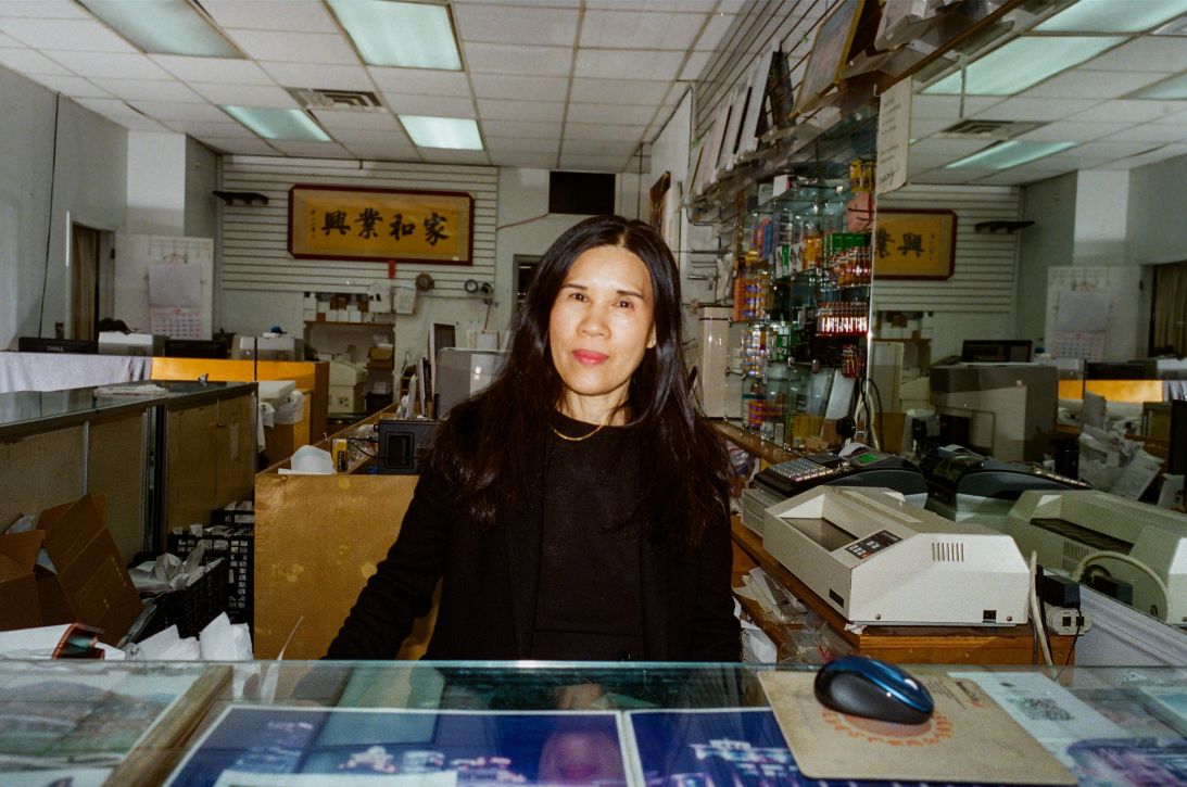 Chunika Kesh, in her store.