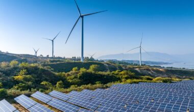 Wind and solar farm