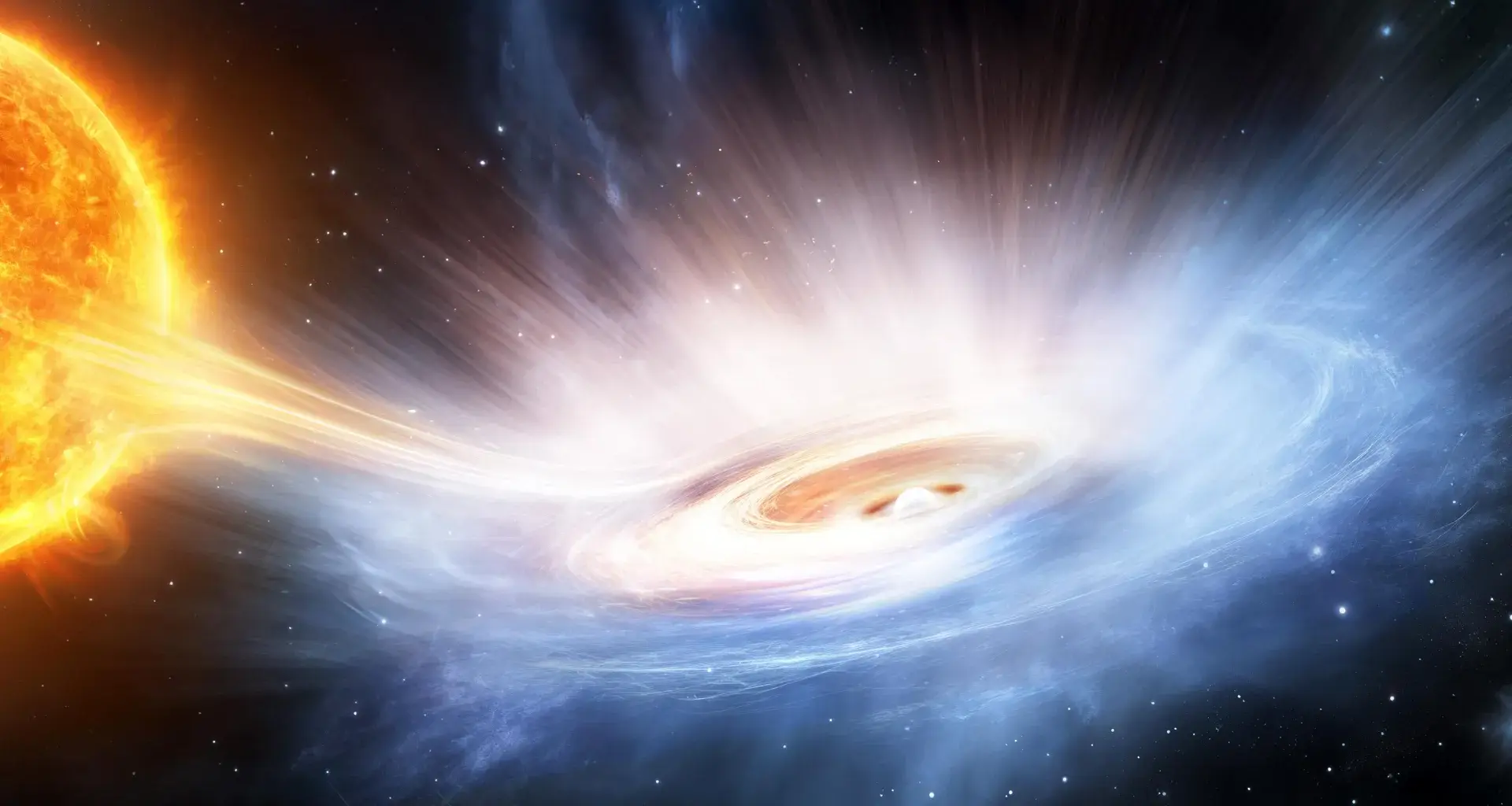 A neutron star’s weird wind rewrites space physics
