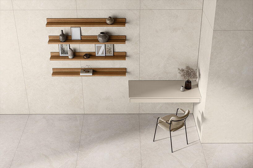 dimore surfaces wins red dot award 2025 for brillio finish in midas sintered stone collection