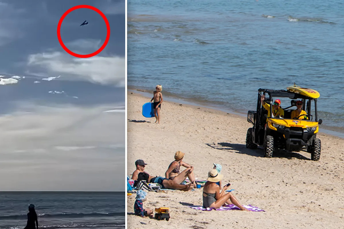 Beachgoers warned as planes patrol for hidden 'danger' along Aussie coastline