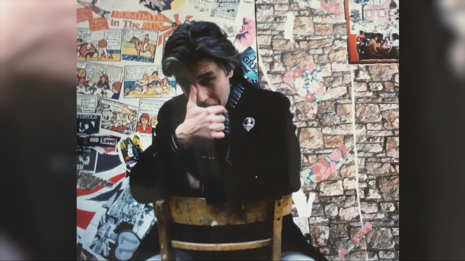 Artist Jamie Reid lived on the Isle of Lewis for a period in the mid-1970s