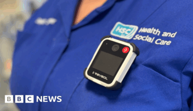 Body-worn camera trial after staff abuse spike