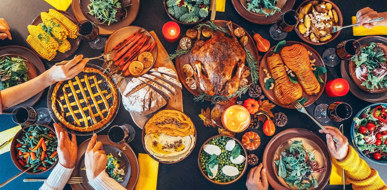 Don’t stress out about overeating during the holidays – a dietitian explains how a day of indulgence won’t harm your overall health