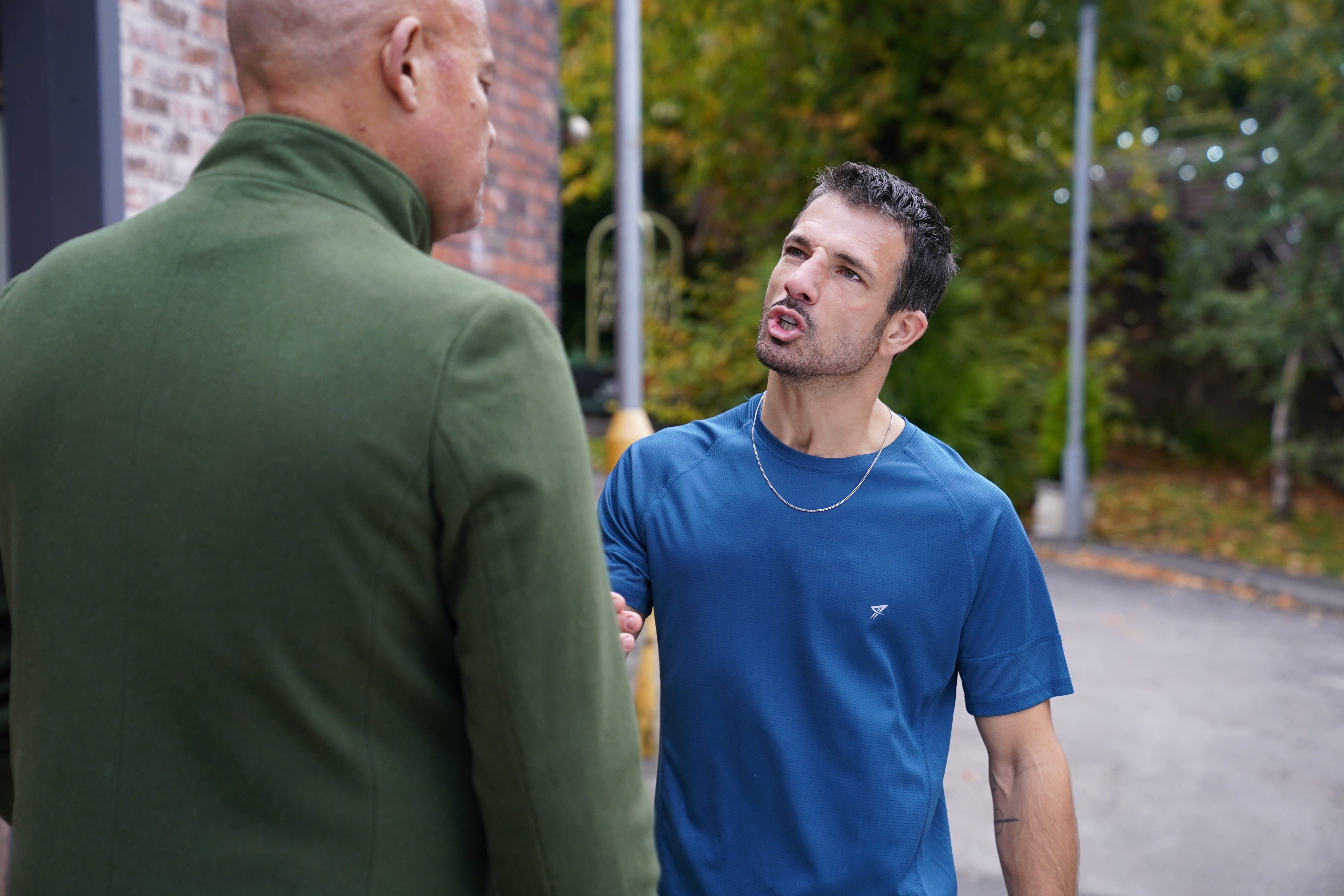 donny clark and dodger savage in hollyoaks