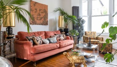 Inside the bold London home of Lucy St George