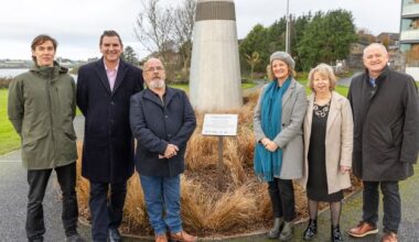 Public art sculpture project in Sligo is completed with the adding of signage