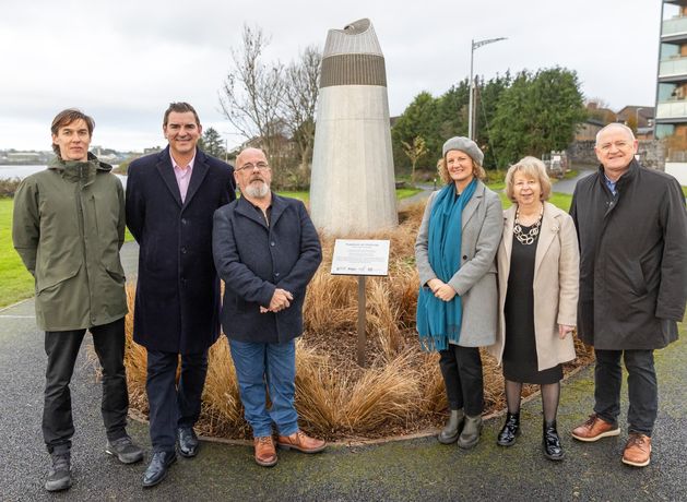 Public art sculpture project in Sligo is completed with the adding of signage