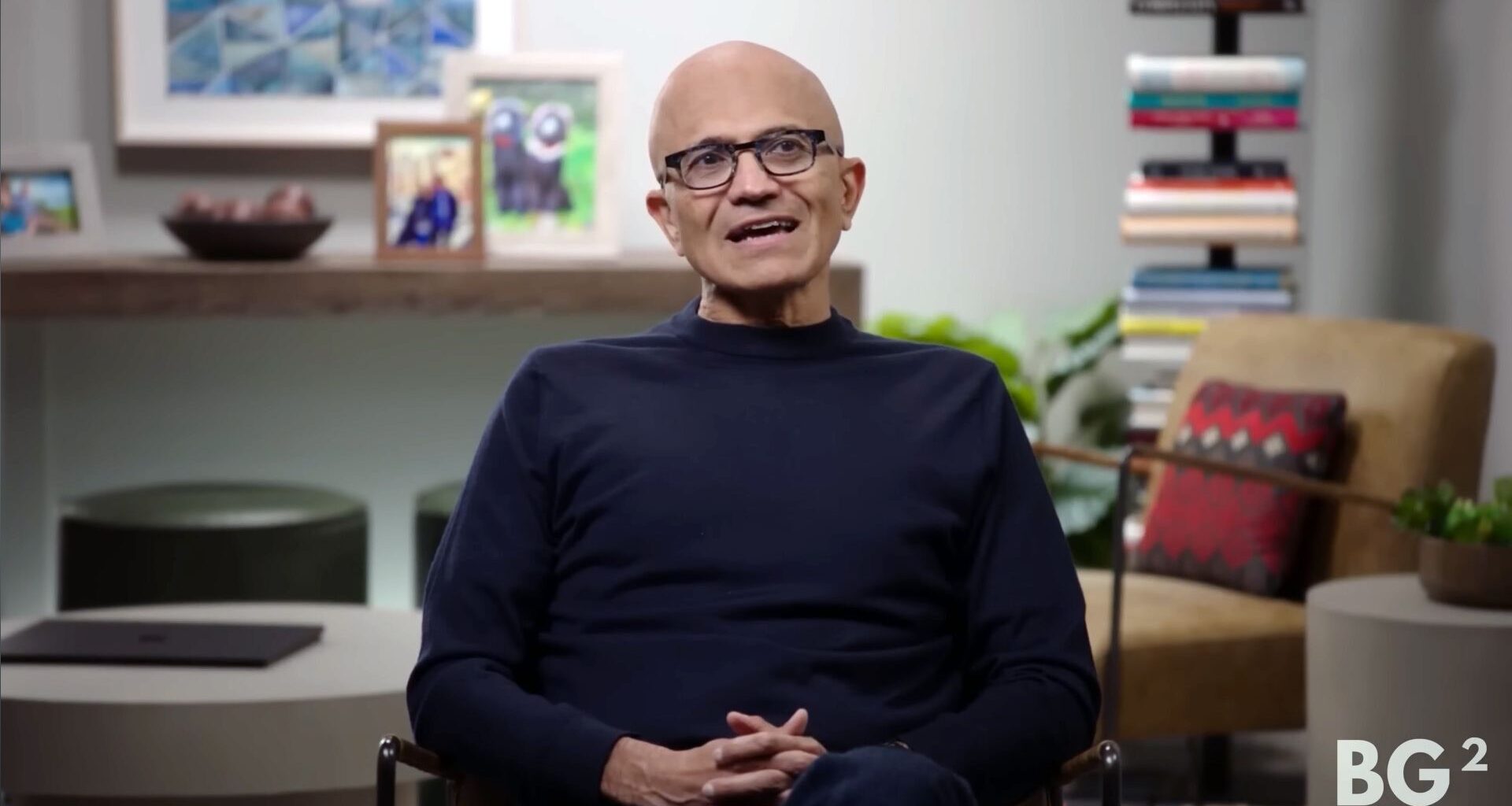 Satya Nadella on a Bg2 Pod episode