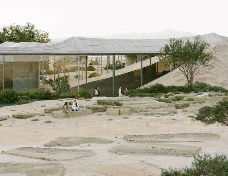 The museum would be built using local basalt. 