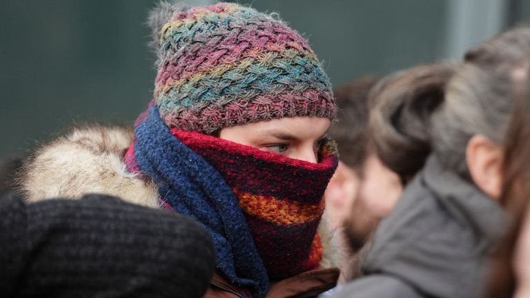 Dr Beth Upton arriving at the tribunal in February. Pic: PA