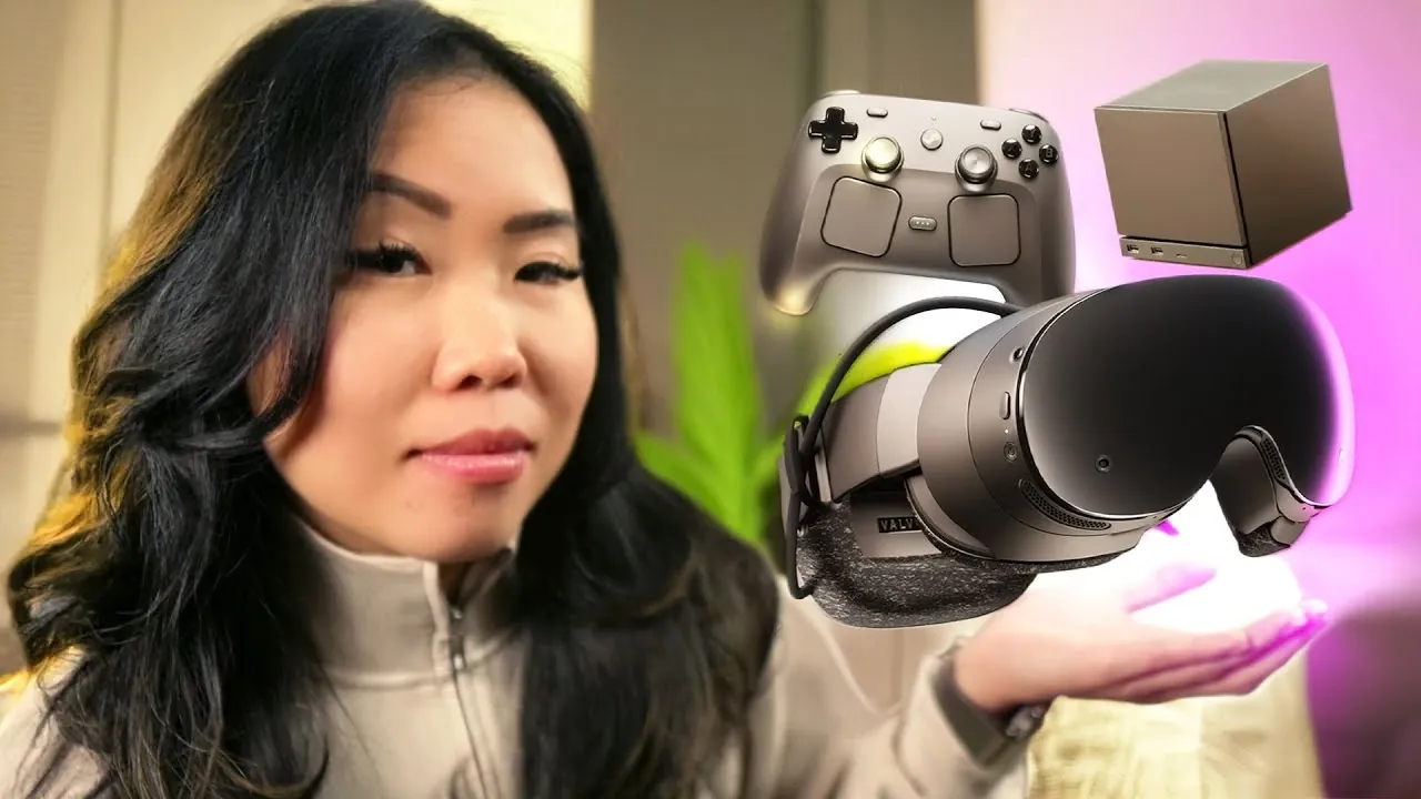 Compact Steam Machine mini PC showing ports and 4K ready specs