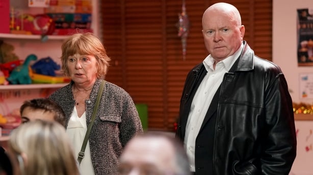 Julie and Phil in EastEnders