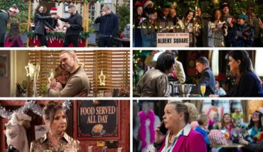 Christmas Soap Sizzlers - Corrie, EastEnders, Emmerdale