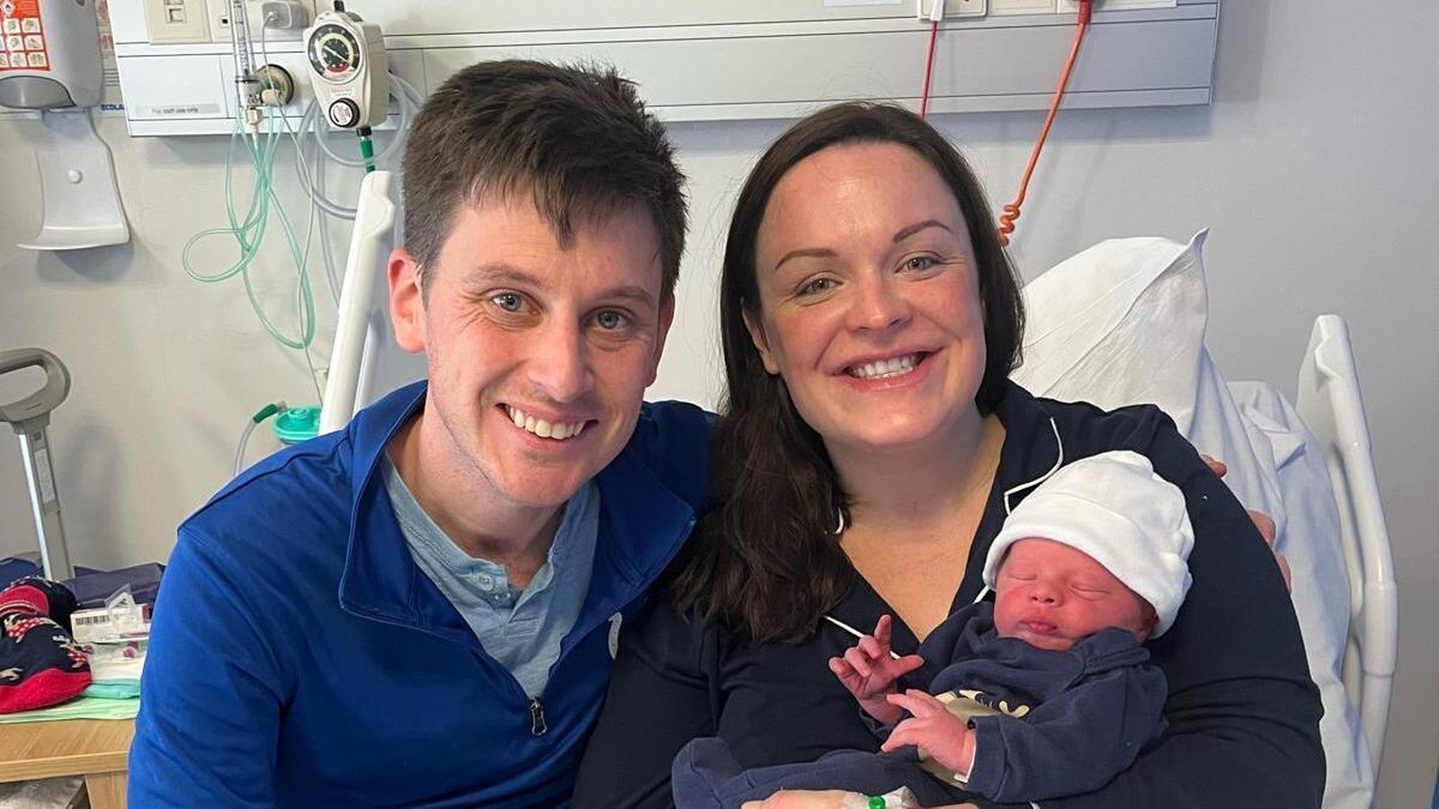 Parents share delight as first babies of Christmas arrive