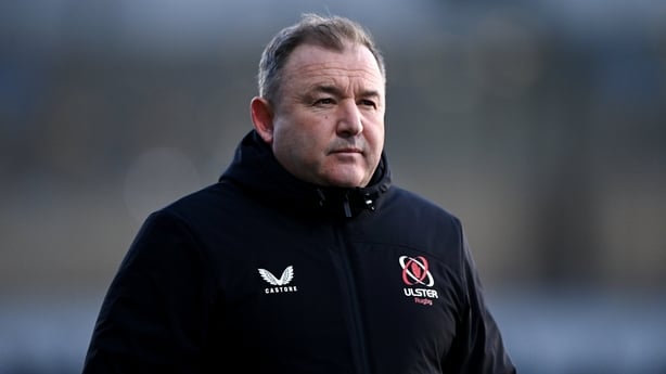 27 December 2025; Ulster head coach Richie Murphy before the United Rugby Championship match between Connacht and Ulster at Dexcom Stadium in Galway. Photo by Ben McShane/Sportsfile
