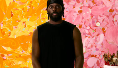 Portrait of Tunji Adeniyi-Jones by Christopher Garcia Valle