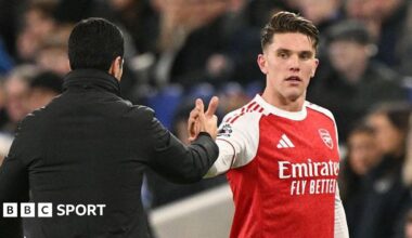 Everton 0-1 Arsenal: Gunners return to the top with victory at Toffees