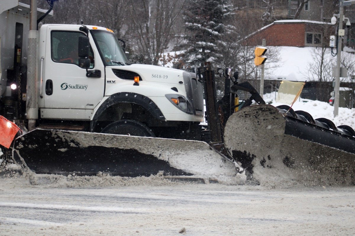 Sunday night Sudbury snowstorm downgraded to 'Yellow Warning'