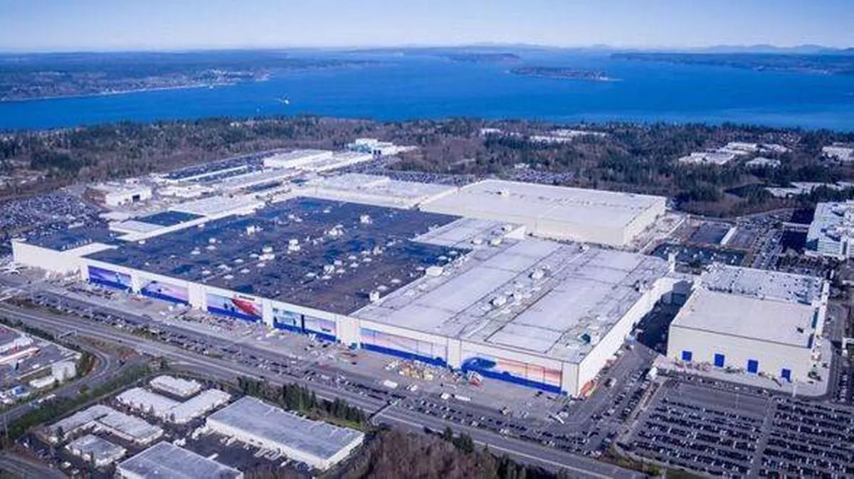 Boeing's Everett factory