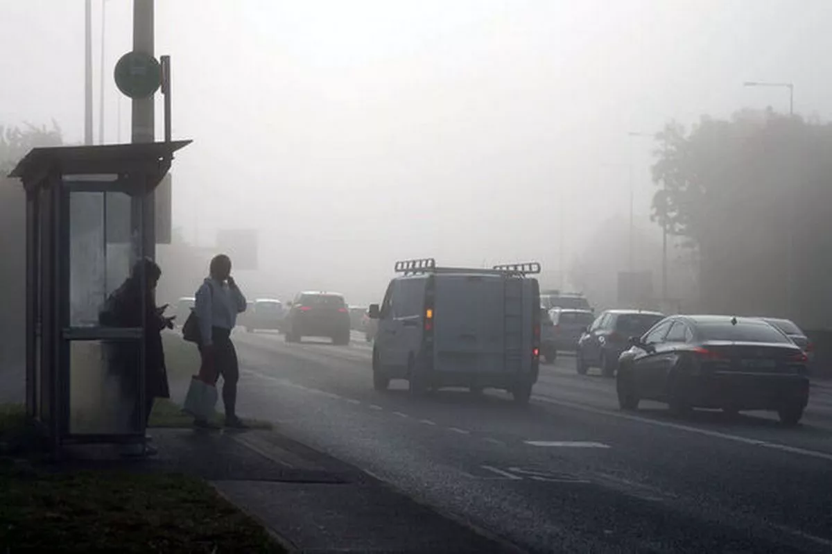 Fog in Dublin (stock)