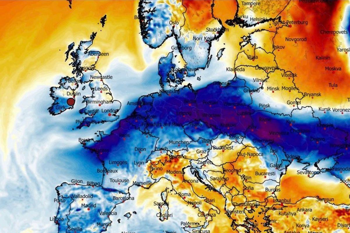 The current weather models suggest that it will be bitterly cold on Christmas Day