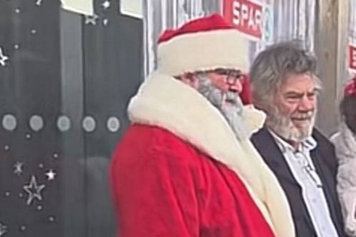Gerry Hutch and Santa